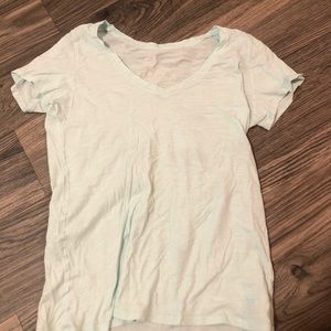V-neck cotton t-shirt